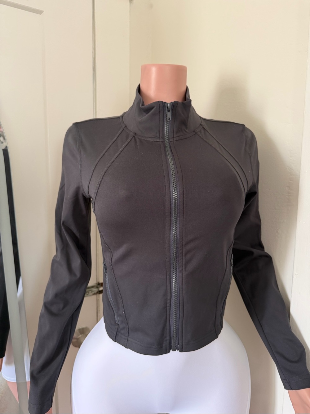 Women’s Charcoal Full-Zip Active Jacket